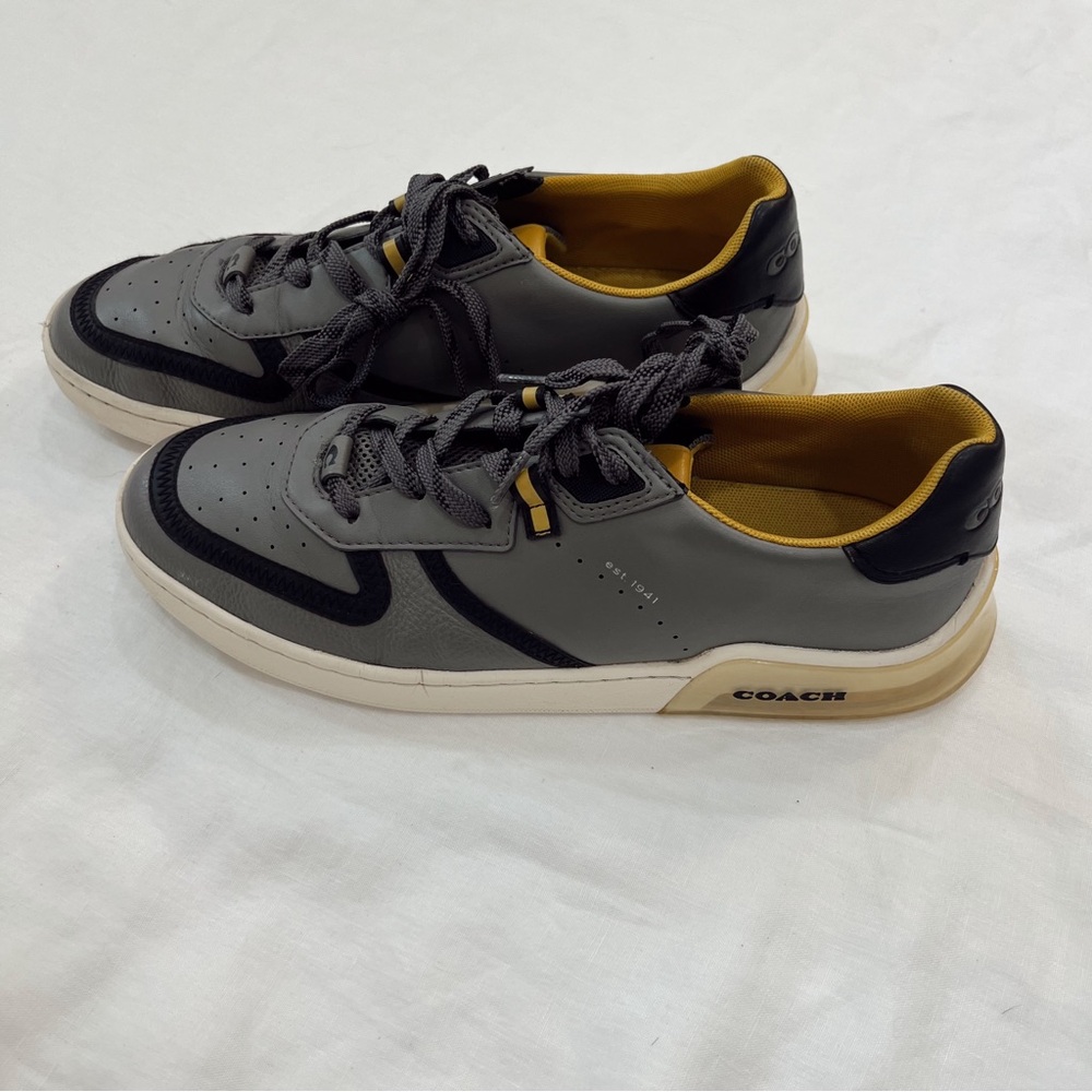 Coach Citysole‎ Court Gray and Black Sneakers - Picture 2 of 16